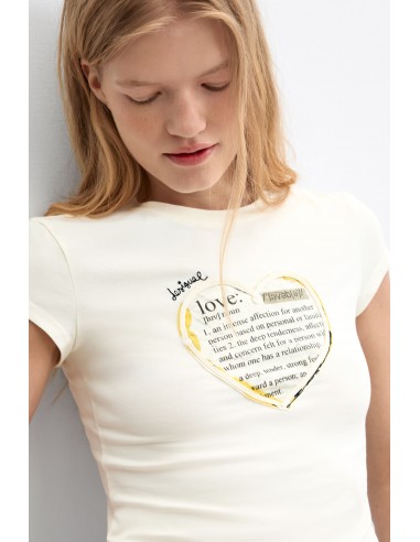 Desigual Printed Knit T-Shirt