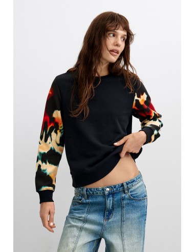 Sudadera Manga Estampada 100% Algodón...