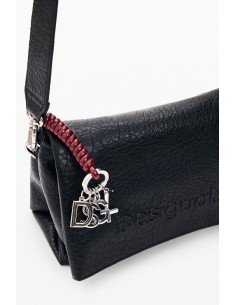 Bolso acolchado Half Logo... 2