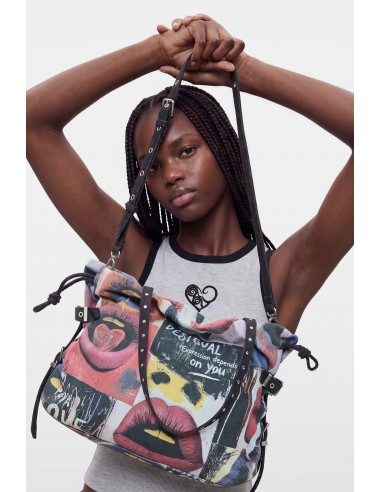 Desigual Printed Shopper Bag