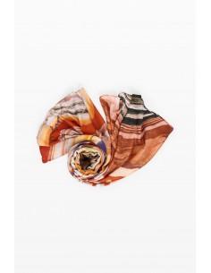 Foulard estampado...
