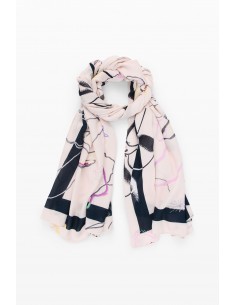 Foulard Estampado Flores de...