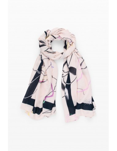 Foulard Estampado Flores de Desigual