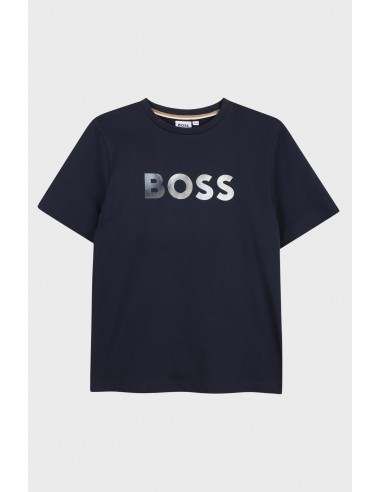 BOSS Boys Cotton Jersey T-Shirt with...