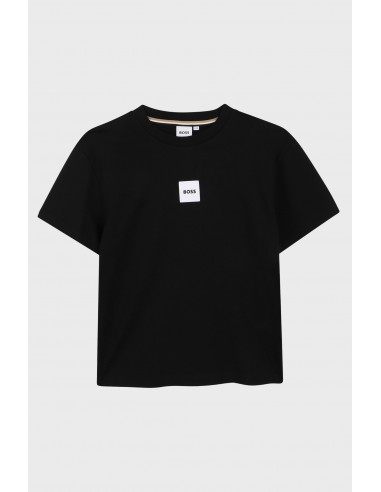 Boys loose-fit cotton T-shirt with...