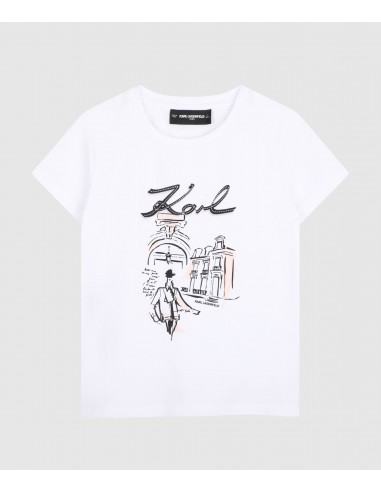 Camiseta Karl Lagerfeld para niña de...
