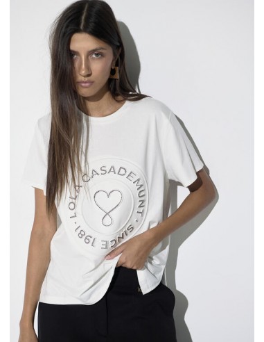 Lola Casademunt Heart-Print T-Shirt