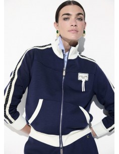 Sudadera con strass y...