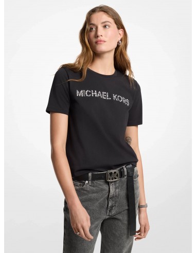 Camiseta de punto liso de algodón con...
