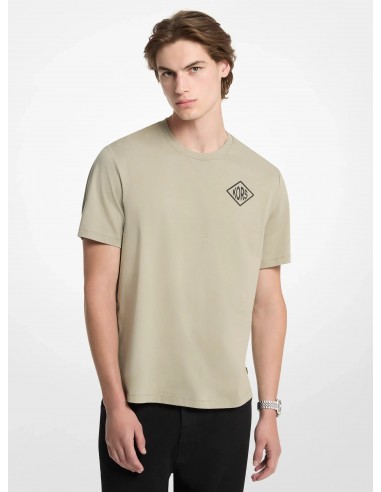 Camiseta de punto liso de algodón con...