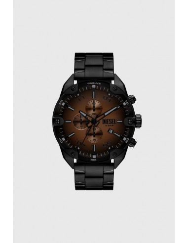 Diesel Spiked Black Stainless Steel...